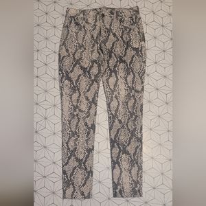 DL1961 Emma Legging snake-skin print jeans